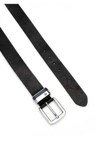 کمربند سیاه مردانه ماوی | 090942-902