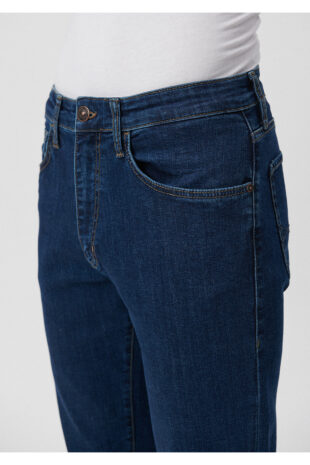 شلوار آبی فاق نرمال مردانه ماوی | 17732662