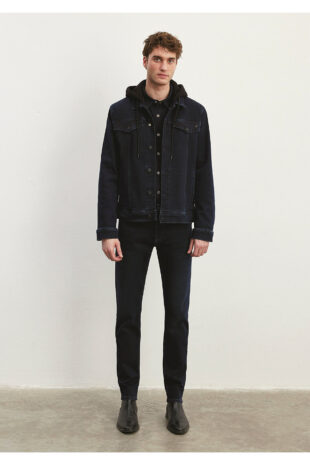 جین لاجورد فاق نرمال مردانه ماوی | 110384