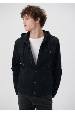 کت سیاه آستین استاندارد مردانه ماوی | 167932233