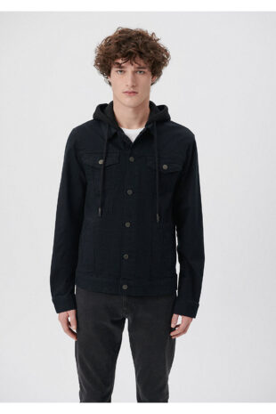 کت سیاه آستین استاندارد مردانه ماوی | 167932233