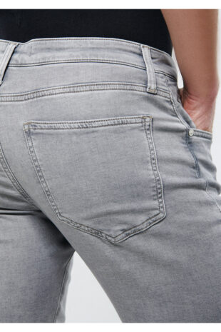 شلوارک خاکستری فاق نرمال مردانه ماوی | 4184