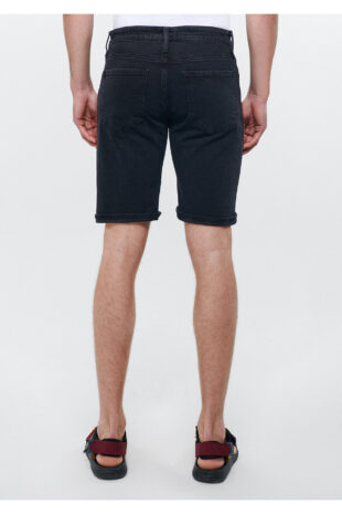 شلوارک خاکستری فاق نرمال مردانه ماوی | 4184