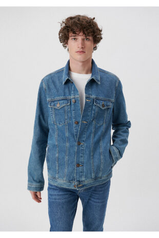 کت لاجورد آستین استاندارد مردانه ماوی | 010143-28013