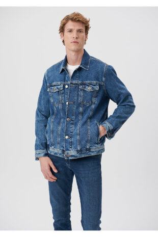 کت لاجورد آستین استاندارد مردانه ماوی | 010143-32230