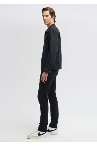 کت سیاه آستین استاندارد مردانه ماوی | 010143-32231