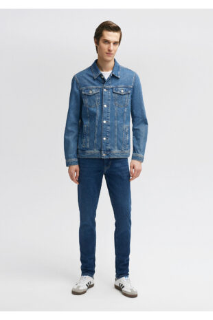 کت لاجورد آستین استاندارد مردانه ماوی | 1152