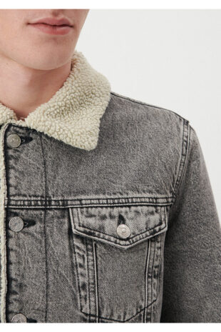 کت خاکستری آستین استاندارد مردانه ماوی | 1152