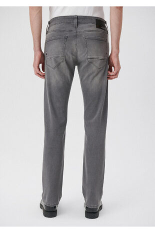 جین خاکستری فاق نرمال مردانه ماوی | 202