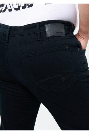 جین سیاه فاق نرمال مردانه ماوی | 6616291