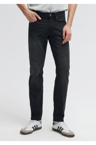 جین خاکستری فاق نرمال مردانه ماوی | 20218775