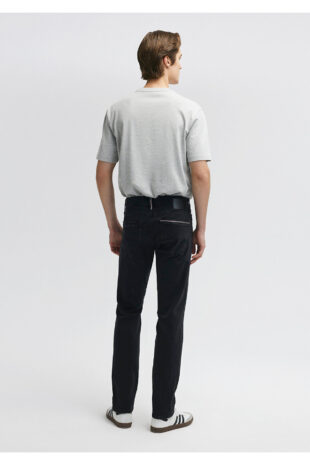 جین سیاه فاق نرمال مردانه ماوی | 20218775