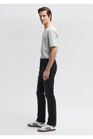 جین سیاه فاق نرمال مردانه ماوی | 20218775