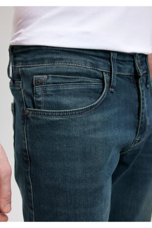 جین سفید فاق نرمال مردانه ماوی | 20231266