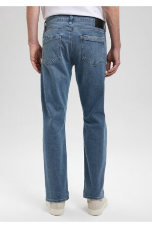 جین آبی فاق نرمال مردانه ماوی | 20233454