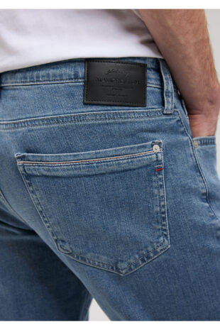 جین آبی فاق نرمال مردانه ماوی | 20233454