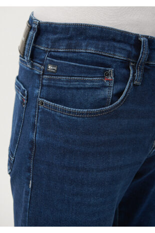 شلوار لاجورد فاق نرمال مردانه ماوی | 422