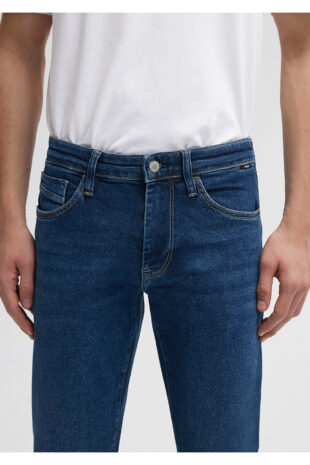 جین آبی فاق نرمال مردانه ماوی | 42234788