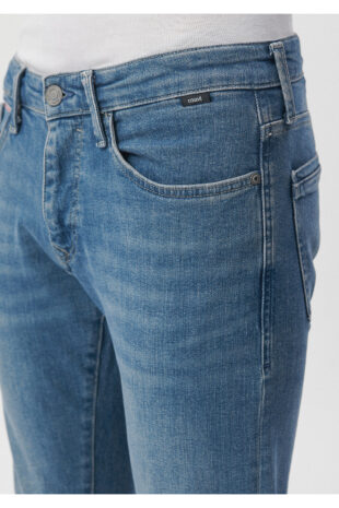 شلوار لاجورد فاق نرمال مردانه ماوی | 422