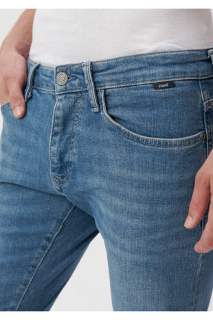 شلوار لاجورد فاق نرمال مردانه ماوی | 422