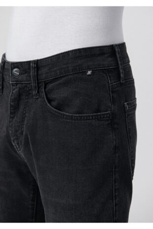 شلوار خاکستری فاق نرمال مردانه ماوی | 422