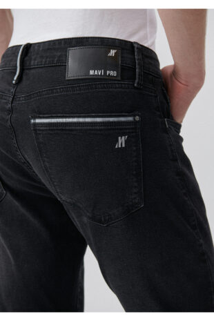 شلوار خاکستری فاق نرمال مردانه ماوی | 422