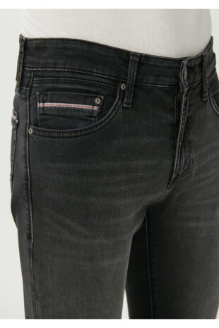 جین سیاه فاق نرمال مردانه ماوی | 42218775