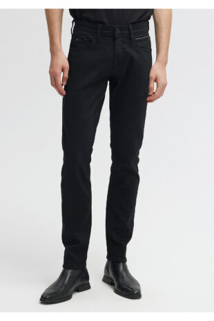 شلوار سیاه فاق نرمال مردانه ماوی | 42221320