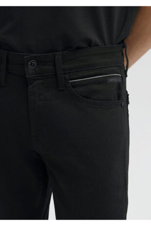 شلوار سیاه فاق نرمال مردانه ماوی | 42221320