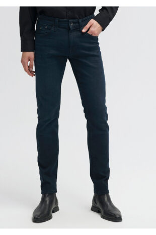 جین لاجورد فاق نرمال مردانه ماوی | 42227245