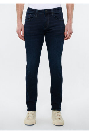 شلوار لاجورد فاق نرمال مردانه ماوی | 422