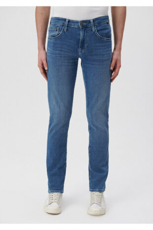 شلوار لاجورد فاق نرمال مردانه ماوی | 422