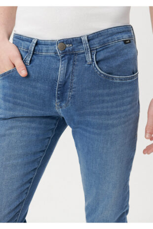 شلوار لاجورد فاق نرمال مردانه ماوی | 422