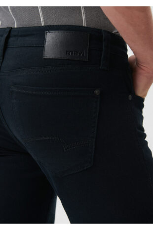 جین سیاه فاق نرمال مردانه ماوی | 42216291