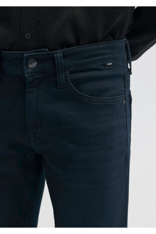 جین لاجورد فاق نرمال مردانه ماوی | 42227245