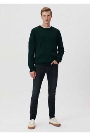 جین آبی فاق نرمال مردانه ماوی | 424