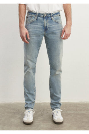 جین متالیک فاق نرمال مردانه ماوی | 424