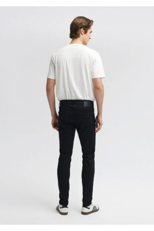 جین سیاه فاق نرمال مردانه ماوی | 424