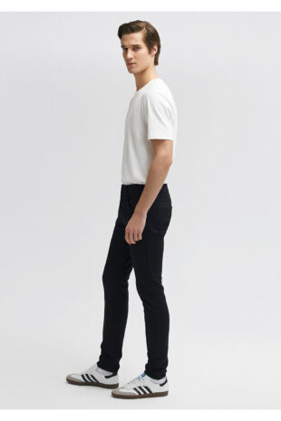 جین سیاه فاق نرمال مردانه ماوی | 424