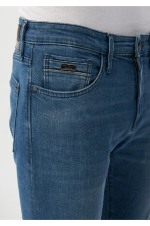 جین لاجورد فاق نرمال مردانه ماوی | 424