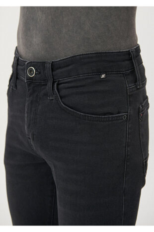 جین خاکستری فاق نرمال مردانه ماوی | 424