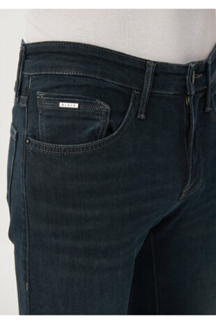 جین آبی فاق نرمال مردانه ماوی | 424