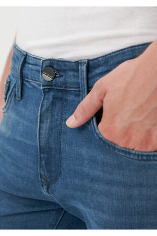 جین لاجورد فاق نرمال مردانه ماوی | 424