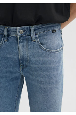 جین آبی فاق نرمال مردانه ماوی | 424