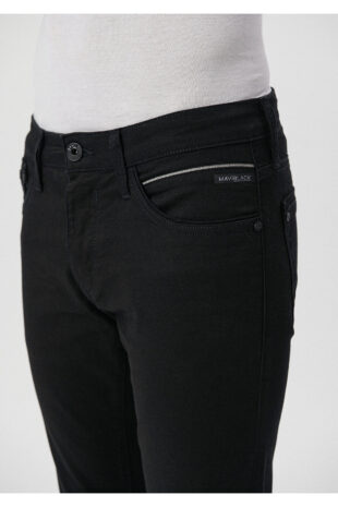 جین سیاه فاق نرمال مردانه ماوی | 42421319