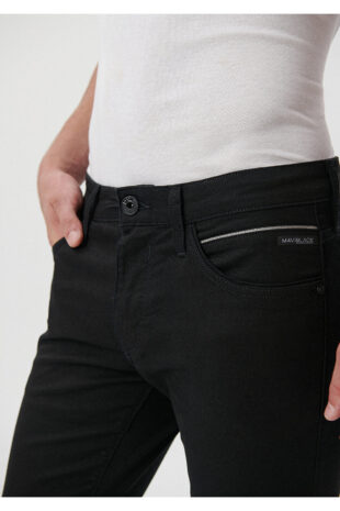 جین سیاه فاق نرمال مردانه ماوی | 42421319