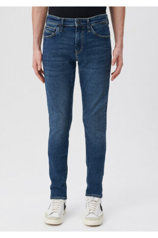 جین آبی فاق نرمال مردانه ماوی | 42433452