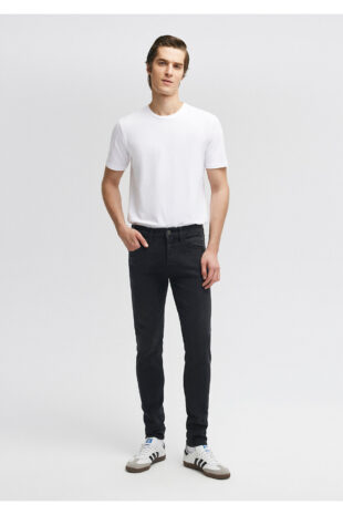 جین خاکستری فاق نرمال مردانه ماوی | 42434797