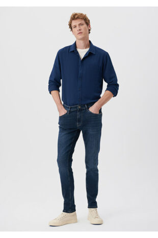 جین آبی فاق نرمال مردانه ماوی | 424