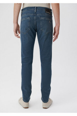 جین خاکستری فاق نرمال مردانه ماوی | 424